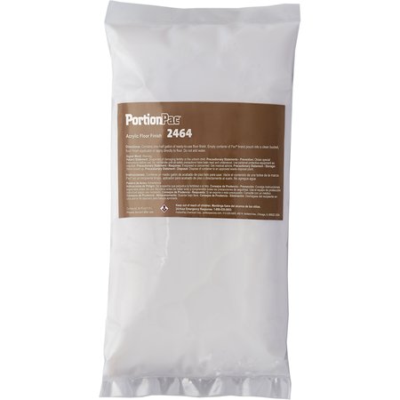 PORTIONPAC Janus Gold Acrylic Floor Finish - 12 pouches/Case 2464-CS12